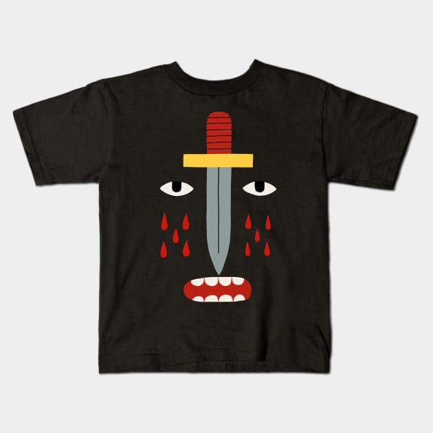 Knife Kids T-Shirt by jackteagle